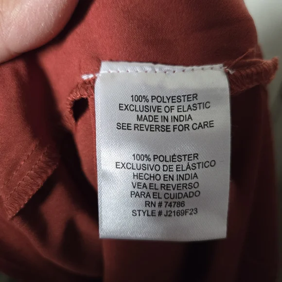 Patrons of Peace Rust Maxi Dress - Picture 3 of 3